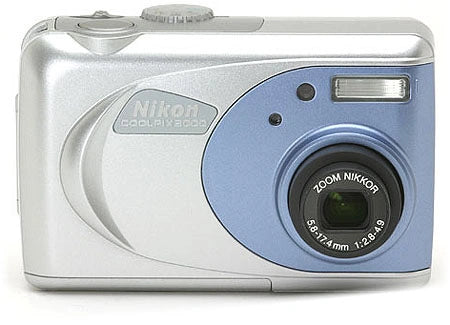 Nikon-Coolpix 2000 Digitale Compact Camera - Zilver Tweedehands