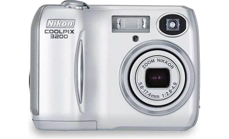 Nikon-Coolpix 3200 Digitale Compact Camera - Zilver Tweedehands