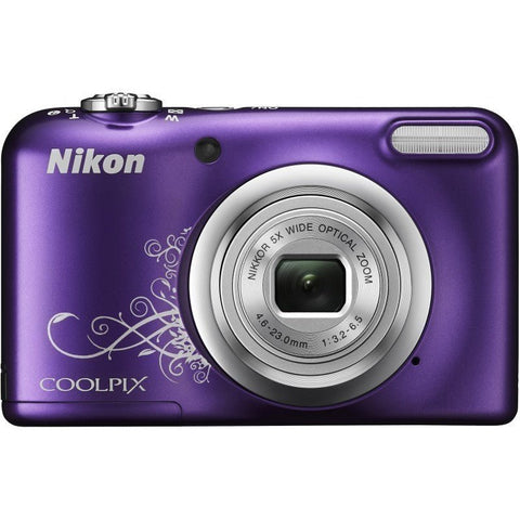 Nikon-Coolpix A10 Digitale Compact Camera - Paars/Lineart (In doos) Tweedehands