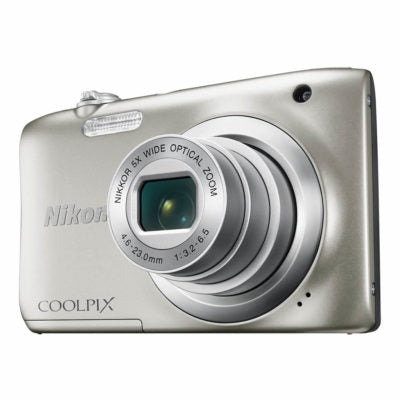 Nikon-Coolpix A100 Digitale Compact Camera - Zilver (Nieuw)