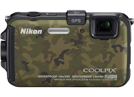 Nikon-Coolpix AW100 Waterdichte Digitale Compact Camera - Camo Tweedehands