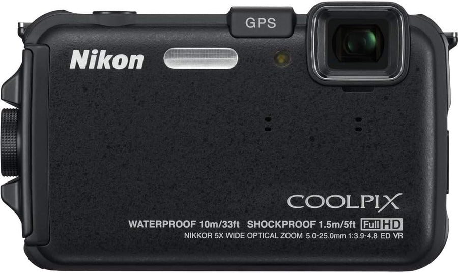 Nikon-Coolpix AW100 Waterdichte Digitale Compact Camera - Zwart Tweedehands