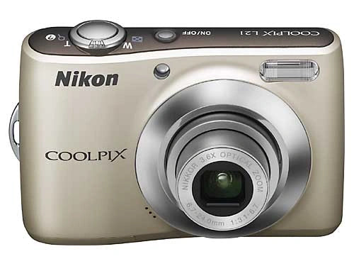 Nikon-Coolpix L21 Digitale Compact Camera - Zilver (In doos) Tweedehands