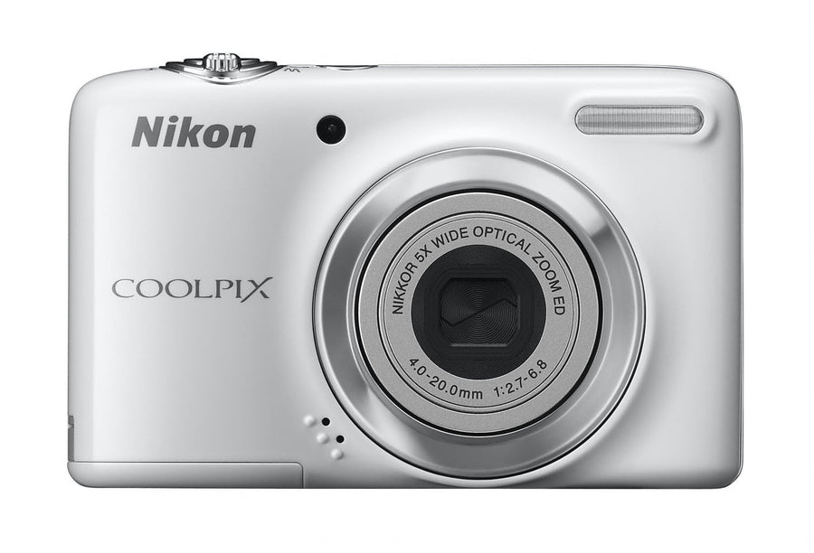 Nikon-Coolpix L25 Digitale Compact Camera - Wit Tweedehands