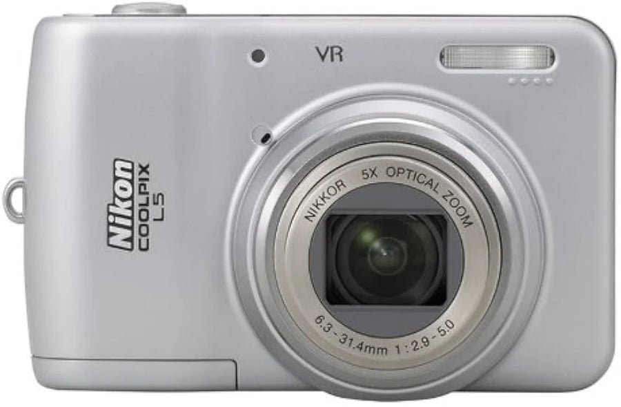 Nikon-Coolpix L5 Digitale Compact Camera - Zilver Tweedehands