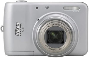 Coolpix L5 Digitale Compact Camera - Zilver