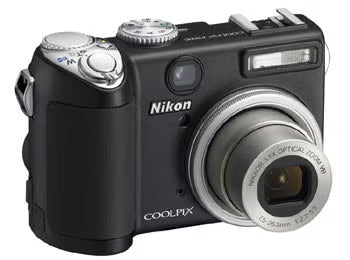 Nikon-Coolpix P5000 Digitale Compact Camera - Zwart Tweedehands