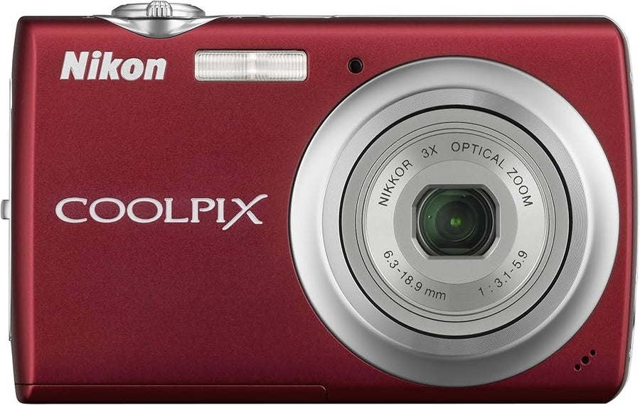 Nikon-Coolpix S220 Digitale Compact Camera - Rood (In doos) Tweedehands