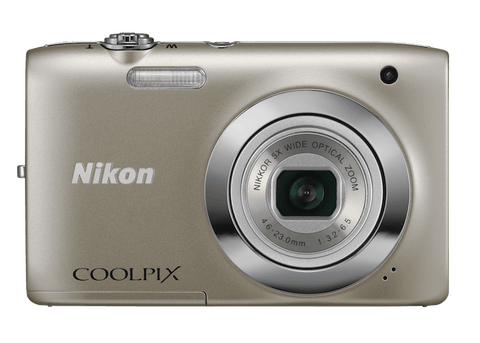 Nikon-Coolpix S2600 Digitale Compact Camera - Zilver (Nieuw)