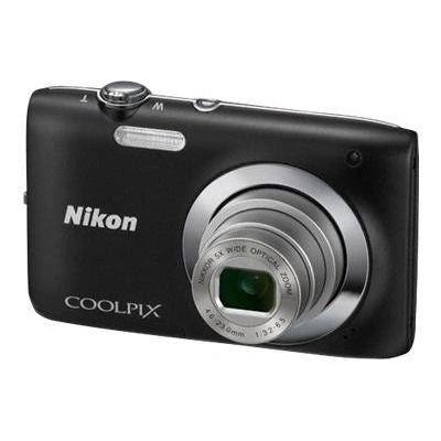 Nikon-Coolpix S2600 Digitale Compact Camera - Zwart (In doos) Tweedehands