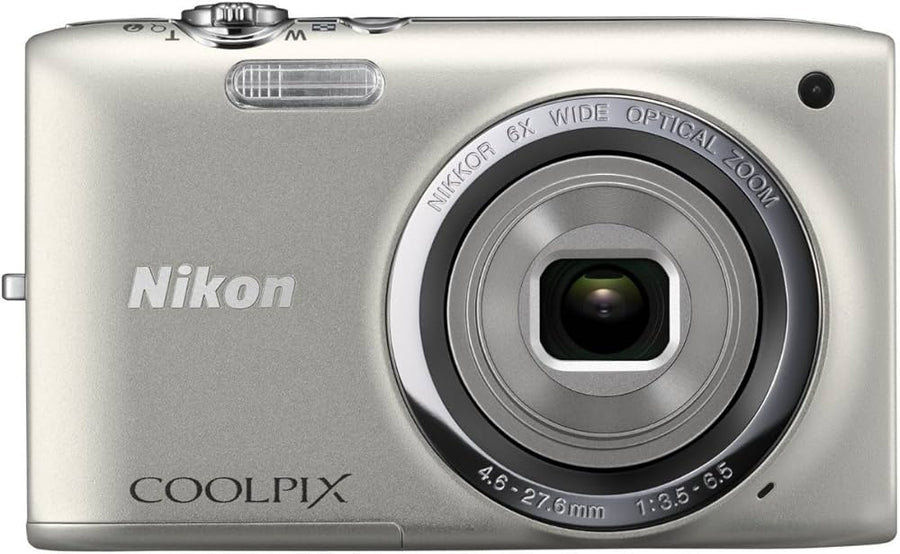 Nikon-Coolpix S2700 Digitale Compact Camera - Zilver (In doos) Tweedehands
