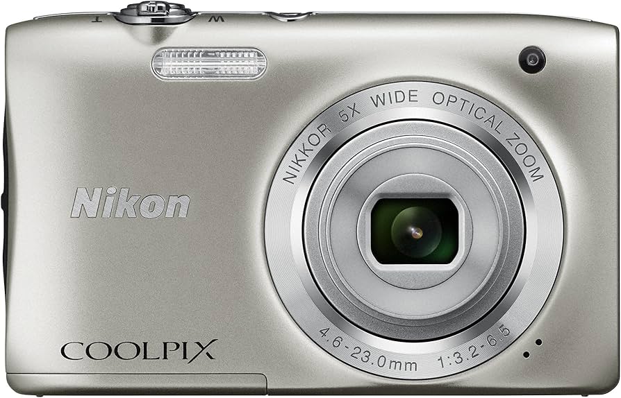 Nikon-Coolpix S2900 Digitale Compact Camera - Zilver Tweedehands