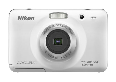 Nikon-Coolpix S30 Digitale Compact Camera - Wit Tweedehands
