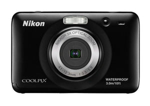 Coolpix S30 Digitale Onderwater Compact Camera - Zwart