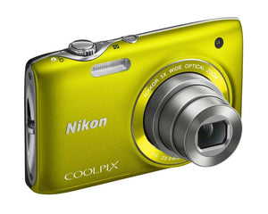 Coolpix S3100 Digitale Compact Camera - Geel