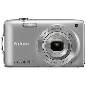 Coolpix S3300 Digitale Compact Camera - Zilver (In doos)