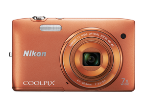 Coolpix S3500 Digitale Compact Camera - Oranje (In doos)