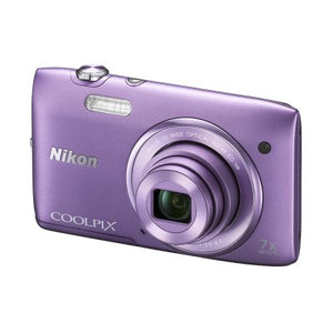 Coolpix S3500 Digitale Compact Camera - Paars (In doos)