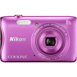 Coolpix S3700 Digitale Compact Camera - Roze (In doos)