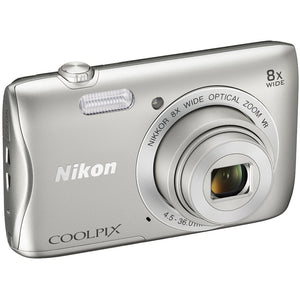 Coolpix S3700 Digitale Compact Camera - Zilver (In doos)
