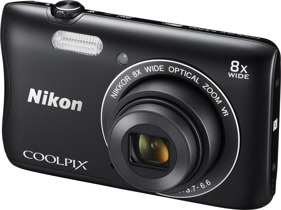 Nikon-Coolpix S3700 Digitale Compact Camera - Zwart Tweedehands