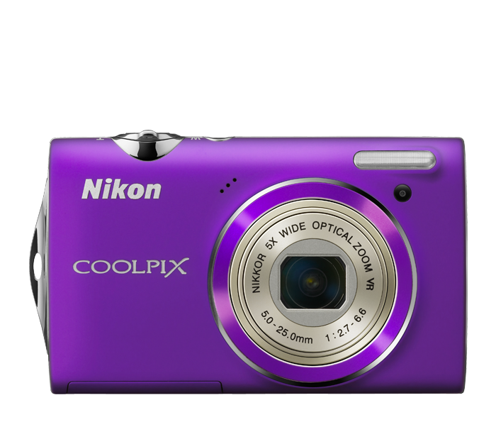 Nikon-Coolpix S5100 Digitale Compact Camera - Paars Tweedehands
