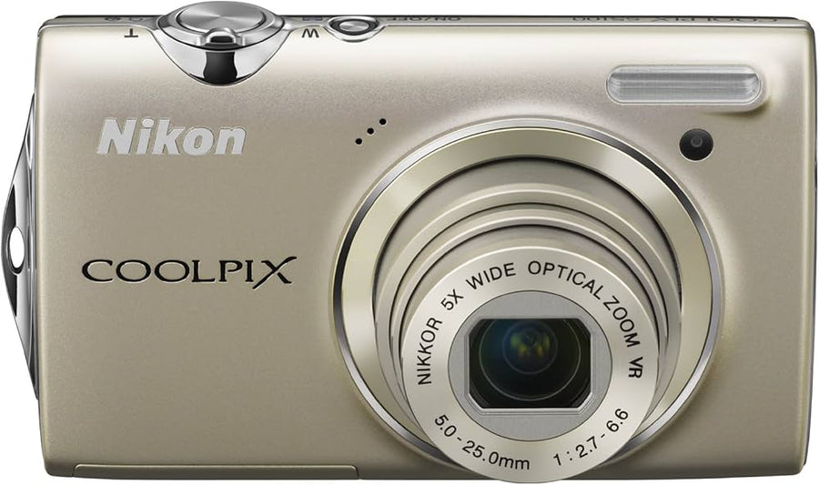 Nikon-Coolpix S5100 Digitale Compact Camera - Zilver Tweedehands