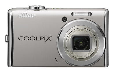 Nikon-Coolpix S620 Digitale Compact Camera - Zilver-tweedehands