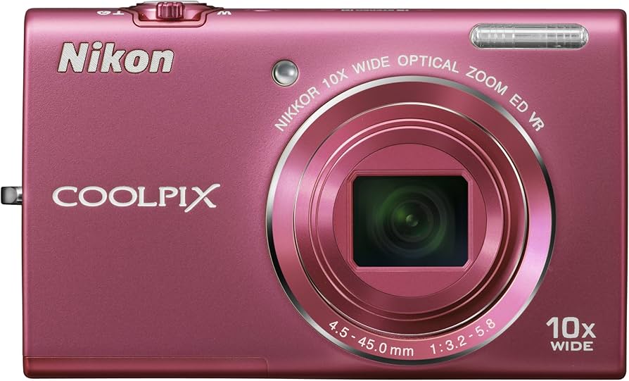 Nikon-Coolpix S6200 Digitale Compact Camera - Roze Tweedehands