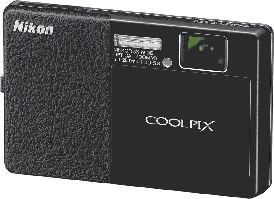 Nikon-Coolpix S70 Digitale Compact Camera - Zwart (In doos) Tweedehands