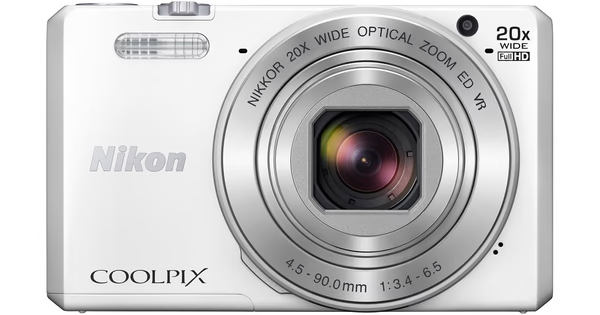 Nikon-Coolpix S7000 Digitale Compact Camera - Wit Tweedehands