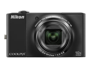 Coolpix S8000 Digitale Compact Camera - Zwart (In doos)