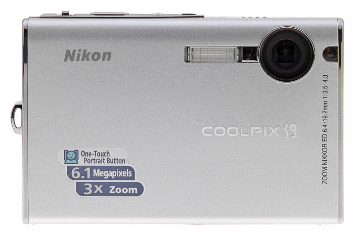 Nikon-Coolpix S9 Digitale Compact Camera - Zilver Tweedehands
