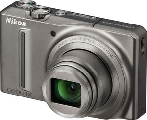 Coolpix S9100 Digitale Compact Camera - Zilver