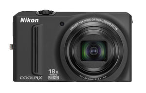 Coolpix S9100 Digitale Compact Camera - Zwart