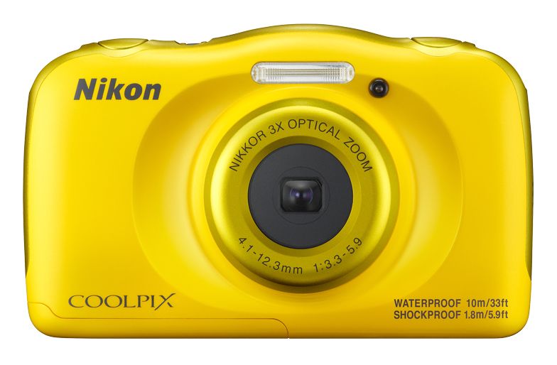 Nikon-Coolpix W100 Waterdichte Digitale Compact Camera - Geel Tweedehands