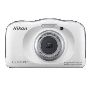 Coolpix W100 Waterdichte Digitale Compact Camera - Wit (Met afgebroken batterijklepje!)