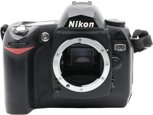 D70 Spiegelreflexcamera Body - Zwart