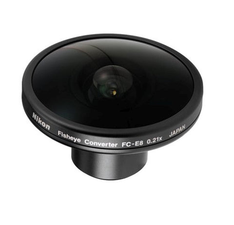 Nikon-FC-E8 Fisheye Converter Lens voor Nikon COOLPIX 4300/4500/5000 (183°) (Incl. Case)-tweedehands