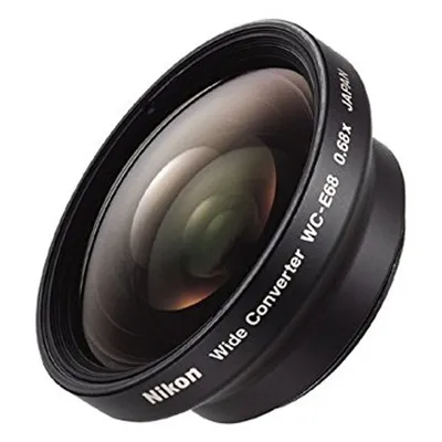 Nikon-Groothoek Converterlens WC-E68 0.68x voor Nikon COOLPIX 4300 4500 5000-tweedehands