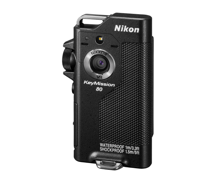 Nikon-KeyMission 80 Draagbare Actie Camera - Zwart (In doos) Tweedehands