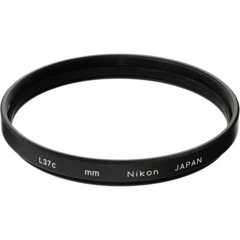 Nikon L37C UV-haze filter 52 mm, zwarte vatting met opschrift L37c Nikon Japan