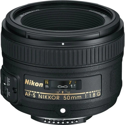 AF-S Nikkor 50mm f/1.8G standaard prime lens