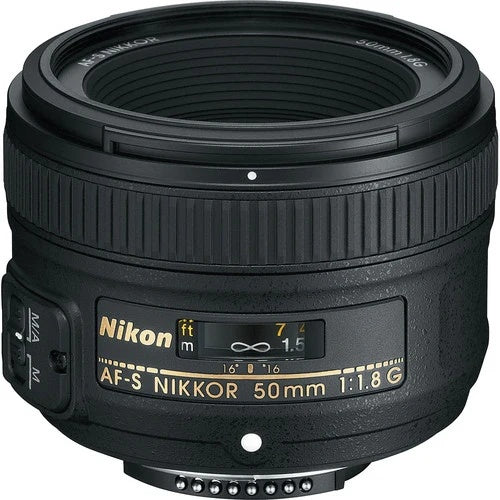 AF-S Nikkor 50mm f/1.8G standaard prime lens