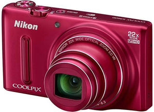 Coolpix S9600 Digitale Compact Camera - Rood