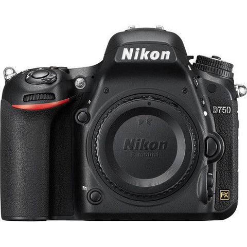 Nikon D750 FX-Format DSLR Camera Body