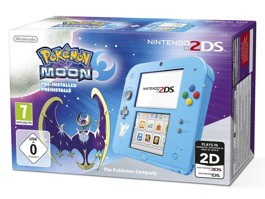 Nintendo-2DS Console - Pokemon Moon Edition (In doos) Tweedehands