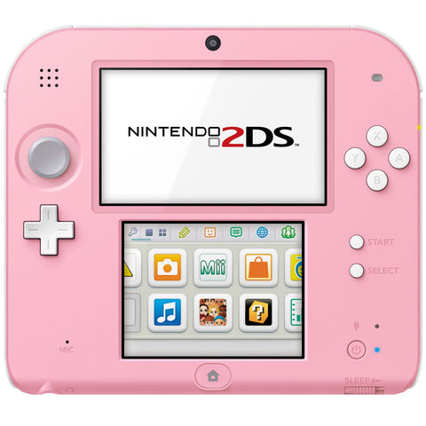 Nintendo-2DS Console - Roze/Wit Tweedehands