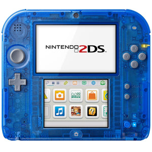 2DS Console - Transparant Blauw