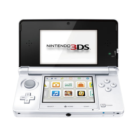 Nintendo-3DS Console - Wit / Ice White Tweedehands